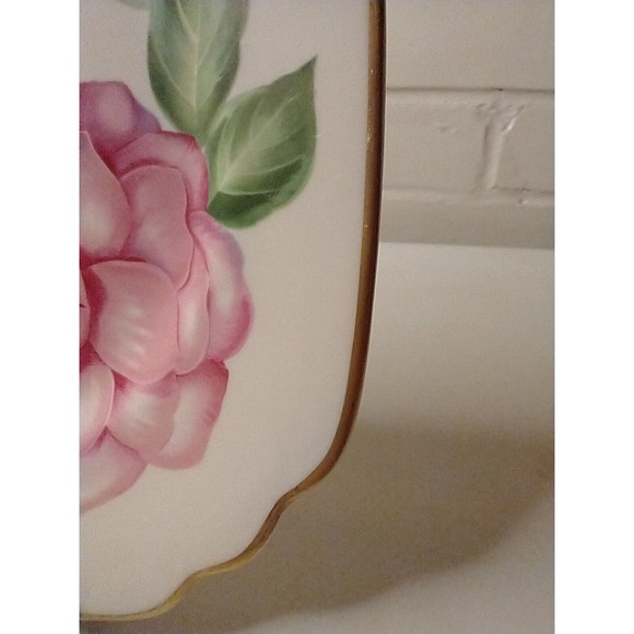 The Camillia 8" Square Plate Syracuse China Onondaga Pottery - Picture 2 of 9